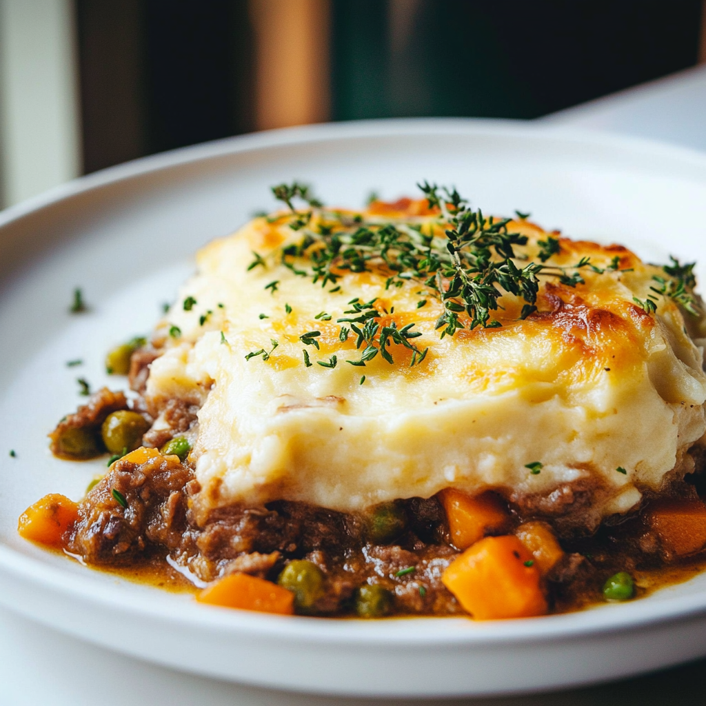 Classic Irish Shepherd's Pie Dish