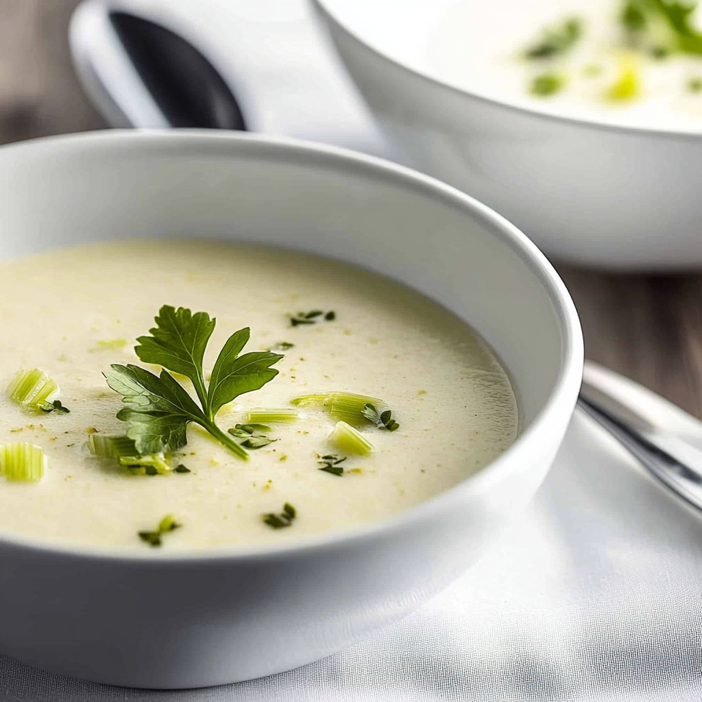 Cream of Celery Soup Bowl