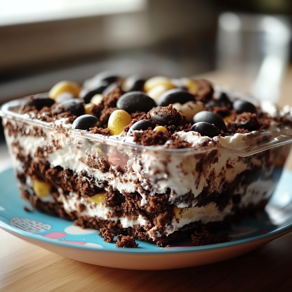Easter Dirt Cake Casserole