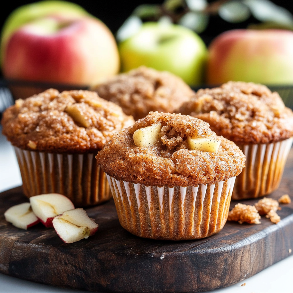 Whole30 Cinnamon Apple Muffins