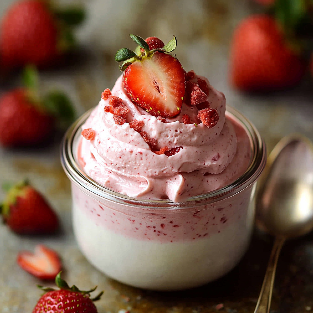 Strawberry Mousse Dessert