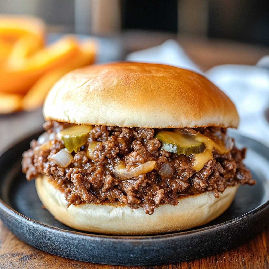 Philly Cheesesteak Sloppy Joes