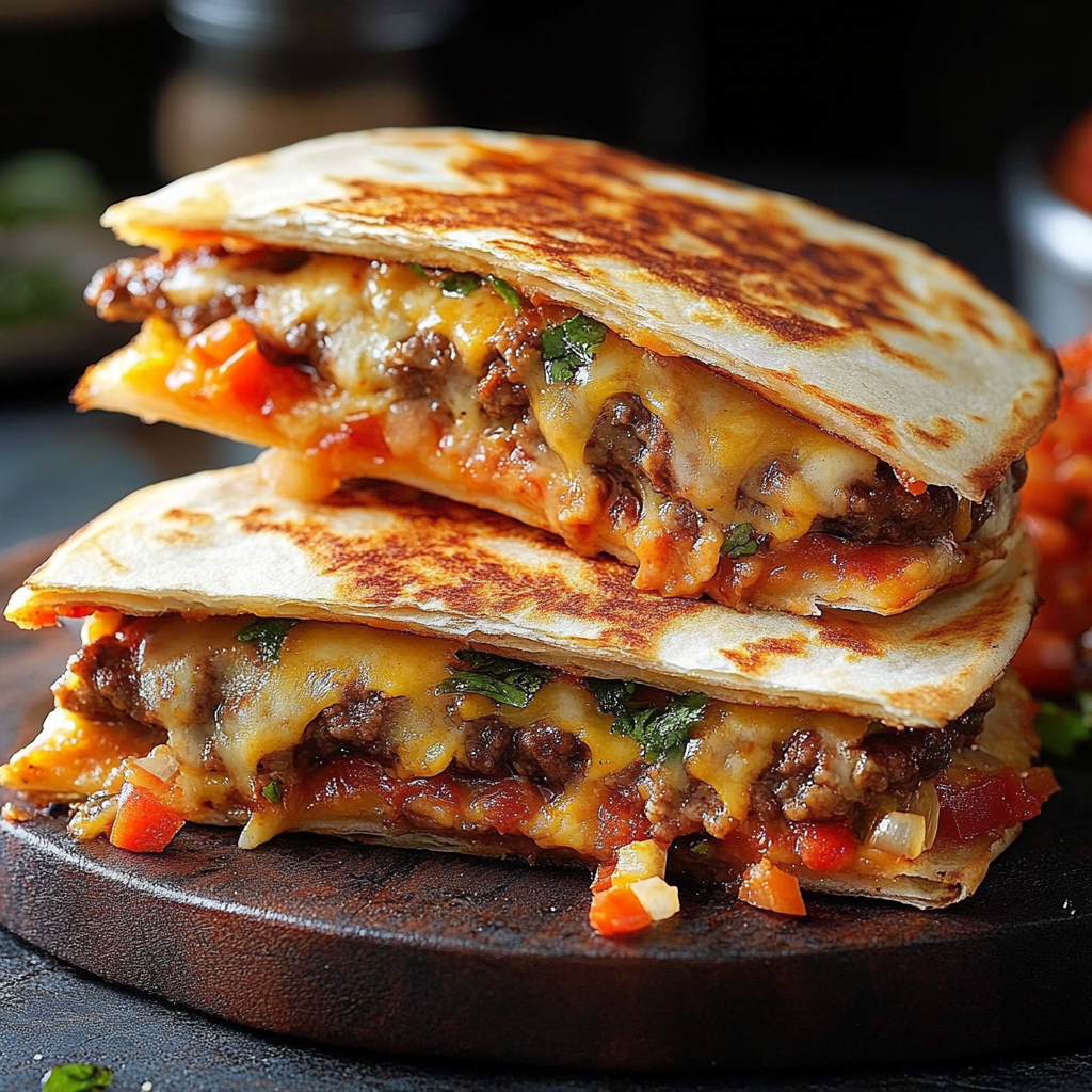 Quesadilla Burgers