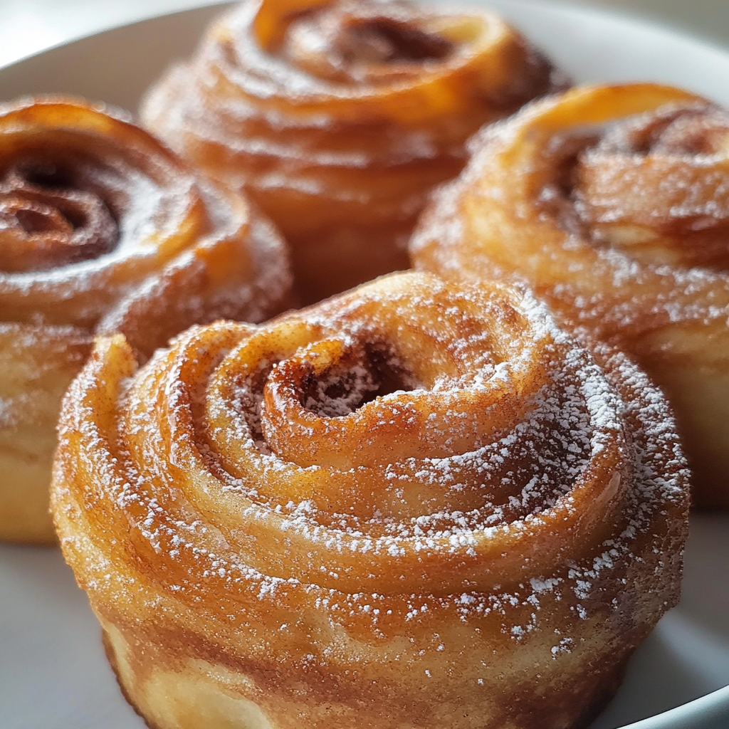 Churro Cruffins Delight