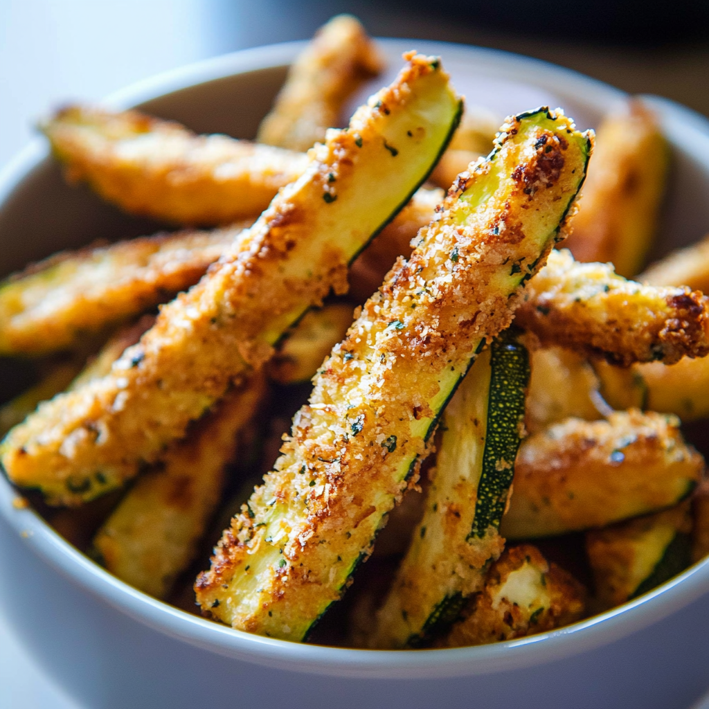 Low Calorie Air Fryer Zucchini Fries