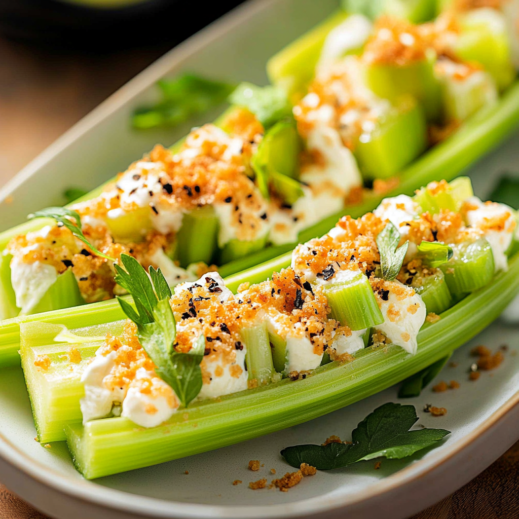 Stuffed Celery Appetizer