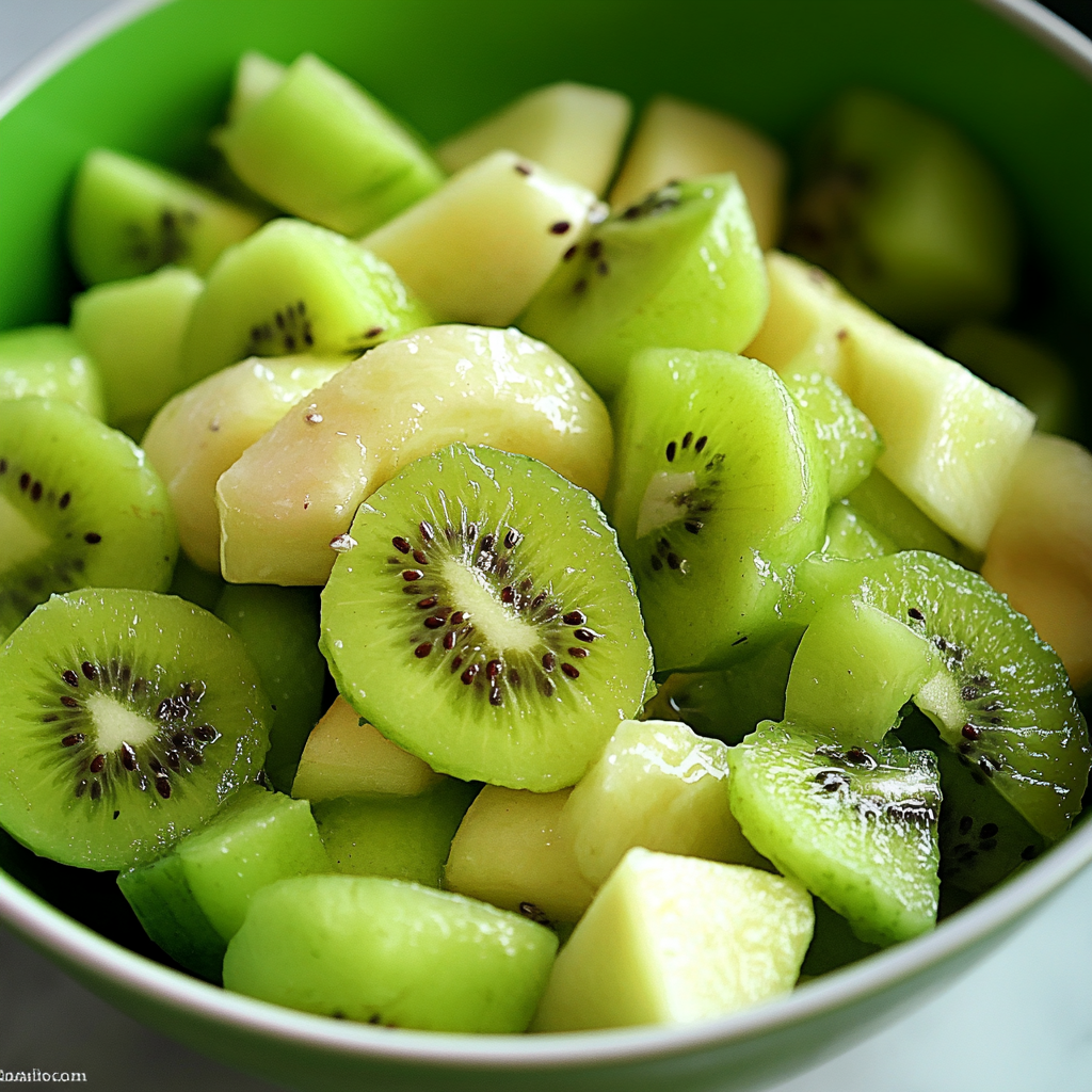 St. Patrick’s Day Green Fruit Salad