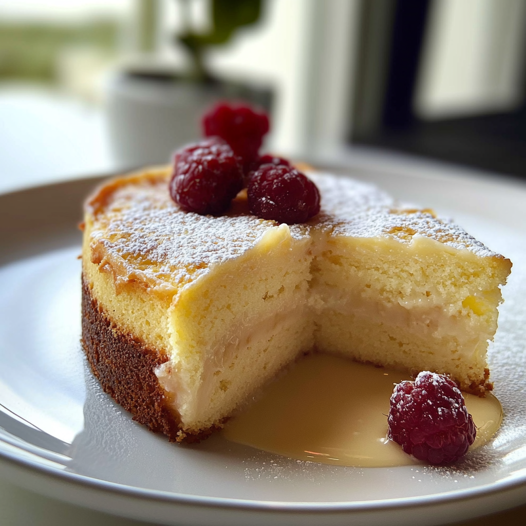 Vanilla Pudding Cake