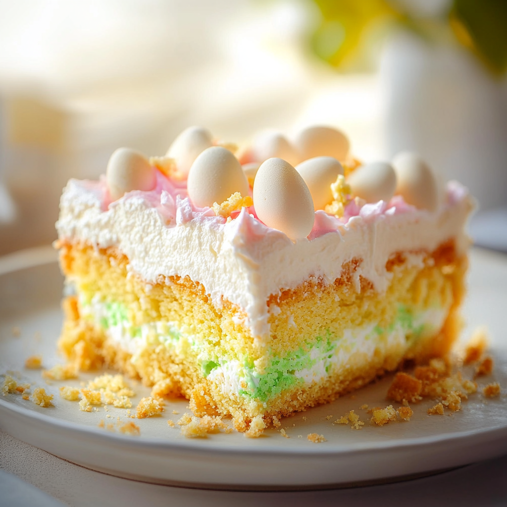 Easter Poke Cake