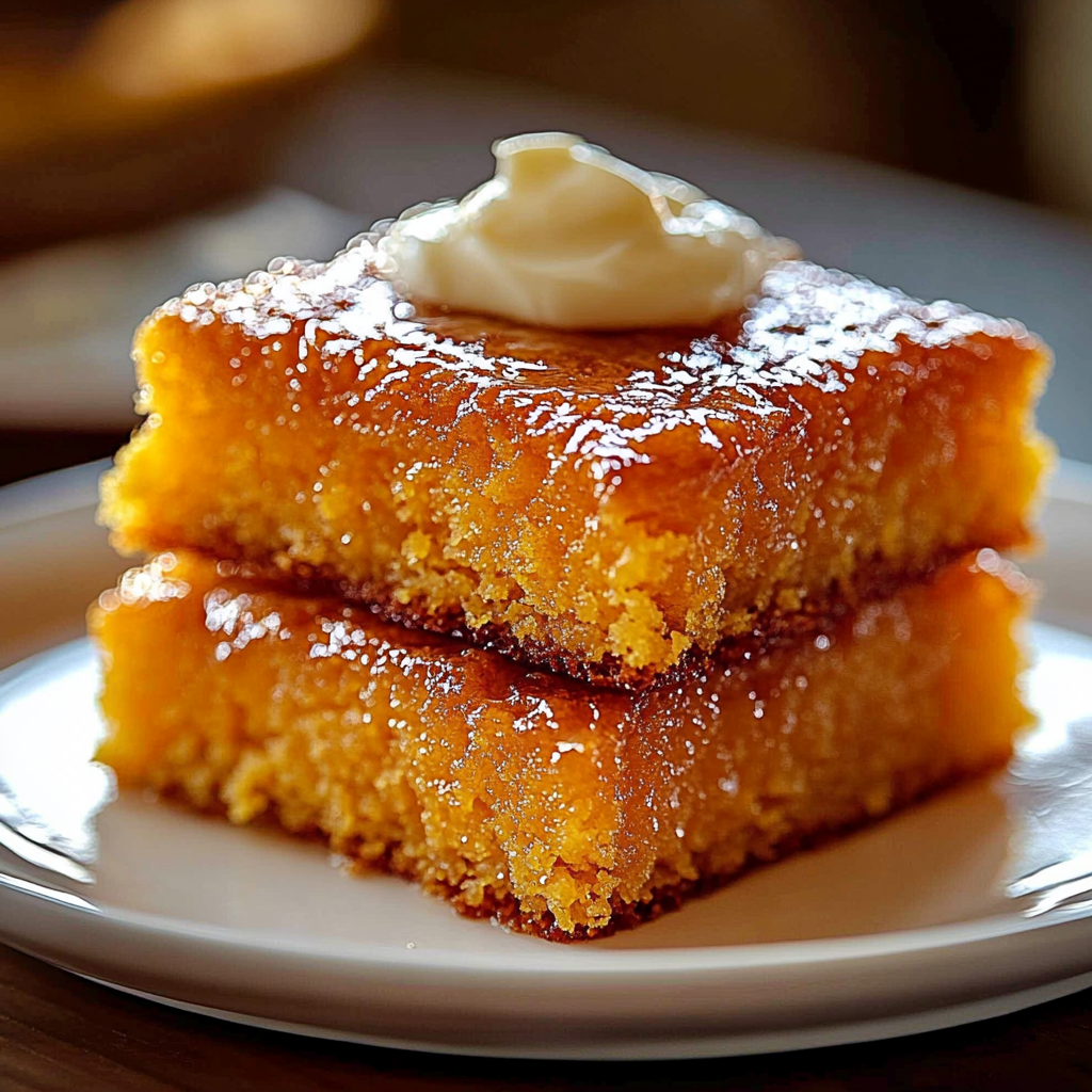 Honey Butter Sweet Potato Cornbread