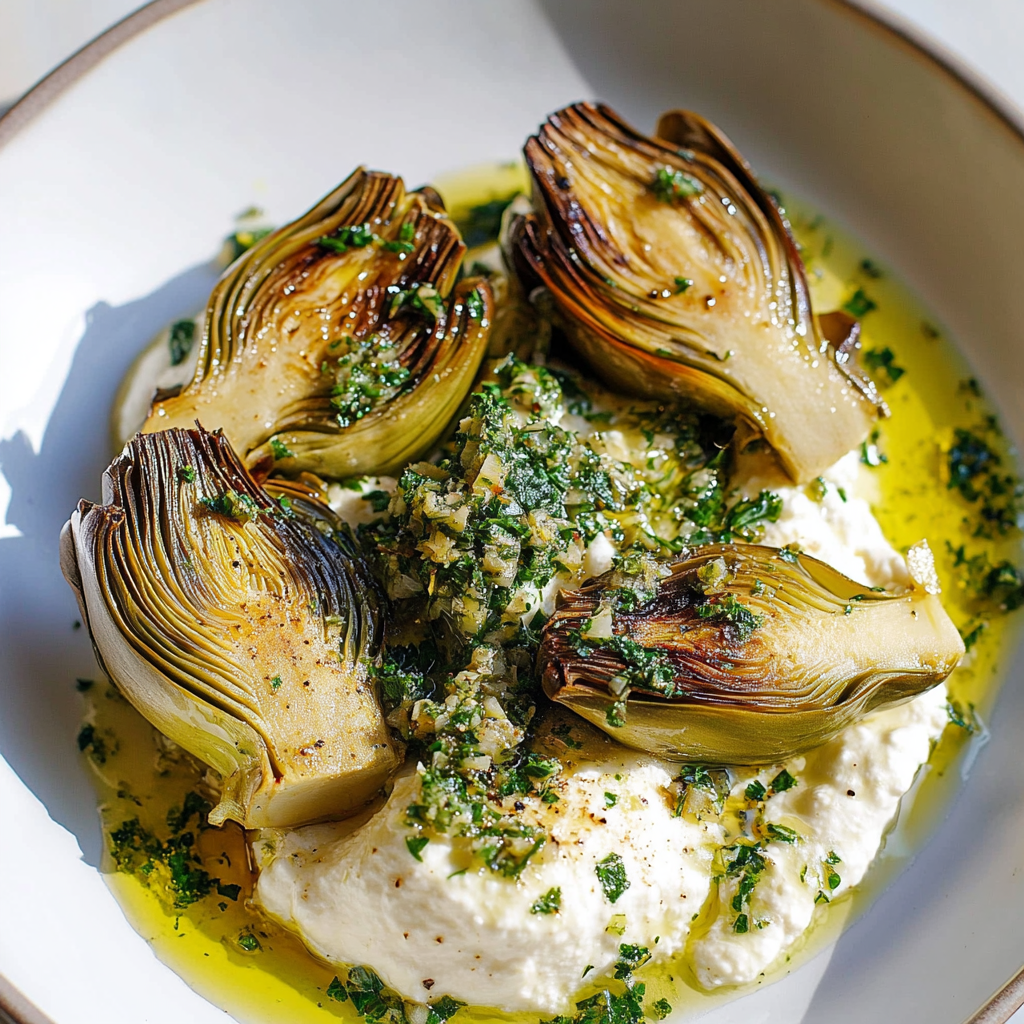 Artichokes and Ricotta Dish