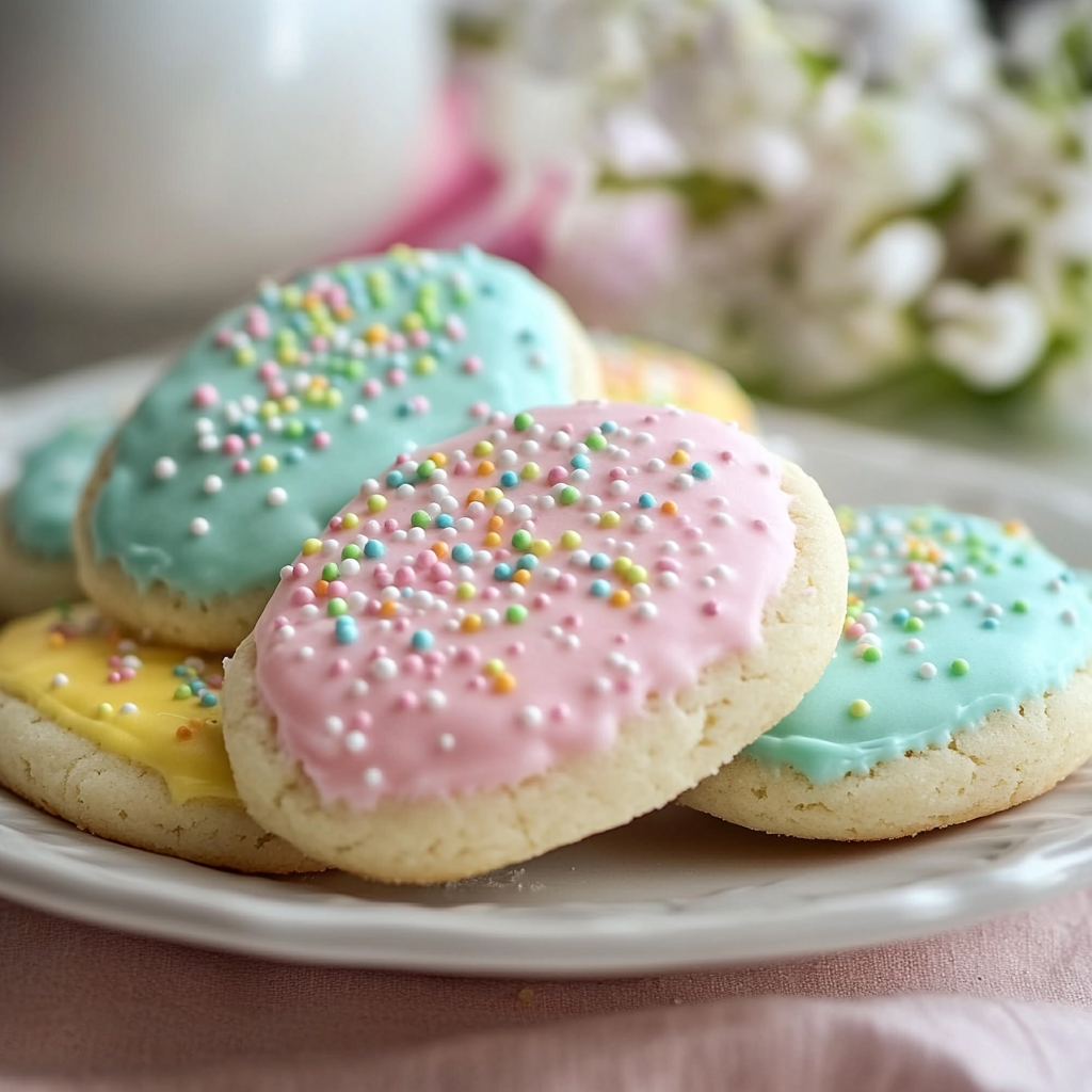 Easter Egg Sugar Cookies